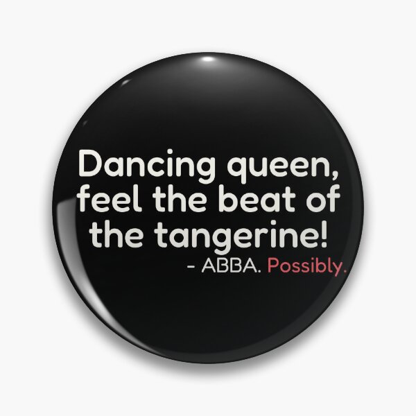 Item preview, Misheard Abba Beat of my Tangerine Coral designed and sold by Second Left Publishing.