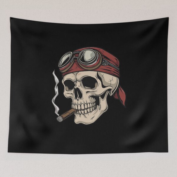 Item preview, Biker skull designed and sold by Fradikal.