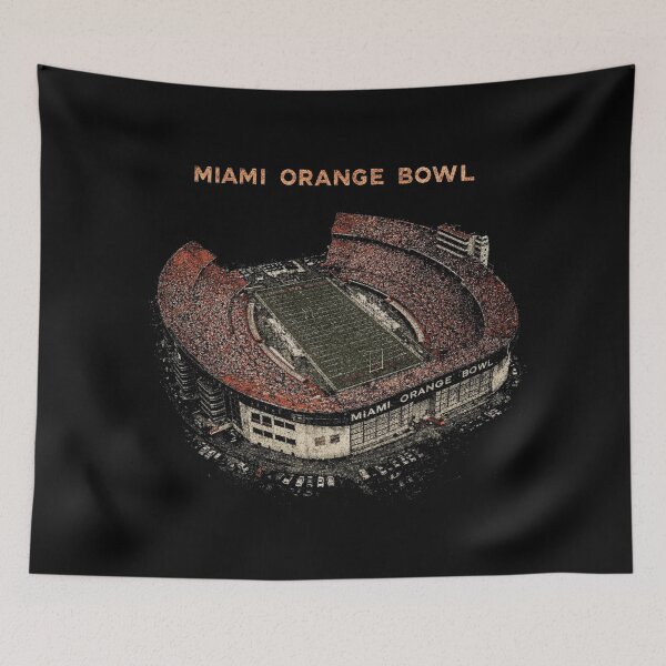 Item preview, Miami Orange Bowl – Legendary Stadium Tribute designed and sold by TheArtOfCar.