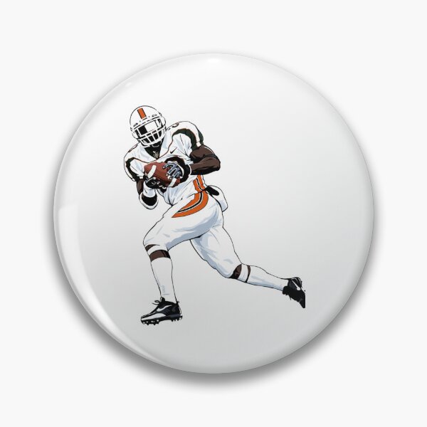 Item preview, Miami Hurricanes Football – Dynamic #20 Ed Reed Art Illustration designed and sold by TheArtOfCar.