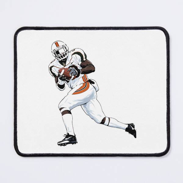 Item preview, Miami Hurricanes Football – Dynamic #20 Ed Reed Art Illustration designed and sold by TheArtOfCar.