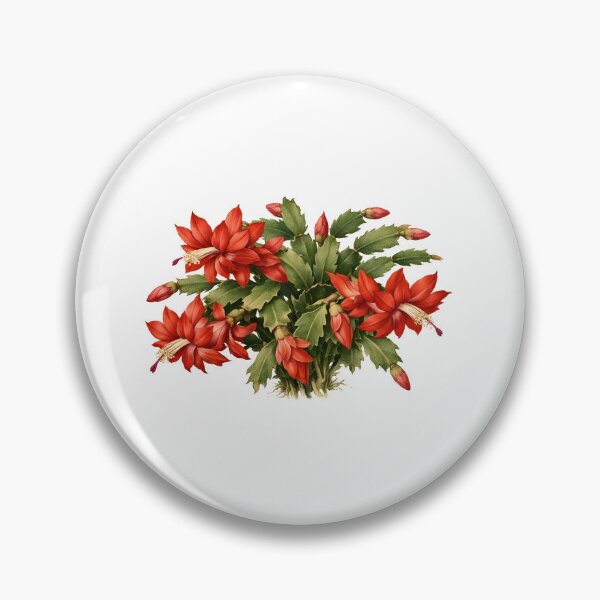 Item preview, Blooming Red Christmas Cactus Flowers  designed and sold by silviaol.