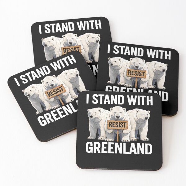 Item preview, I stand with greenland designed and sold by IdealDo.