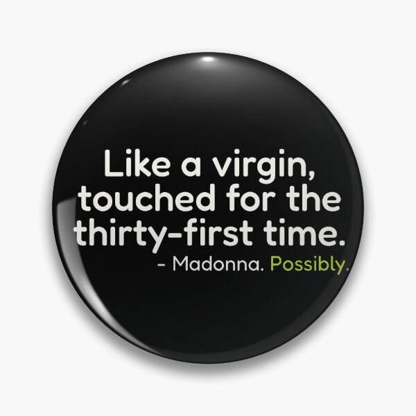 Item preview, Misheard Madonna Like a Virgin Lime designed and sold by Second Left Publishing.