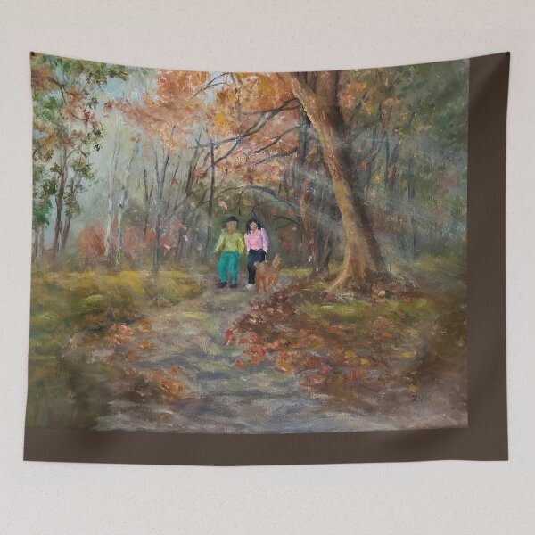 Item preview, Autumn Walk in the Woods designed and sold by KarenZuk.