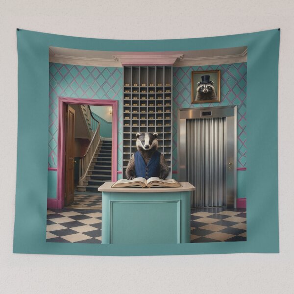 Item preview, Livin' It Up at the Badger Hotel designed and sold by Tridentulus.