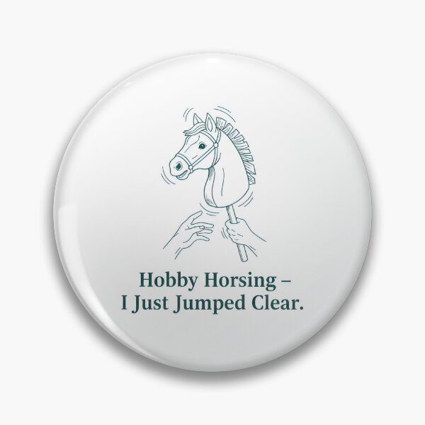 Item preview, Hobby Horsing Jump Flawless | Just Jumped Clear Design designed and sold by Fuechse.