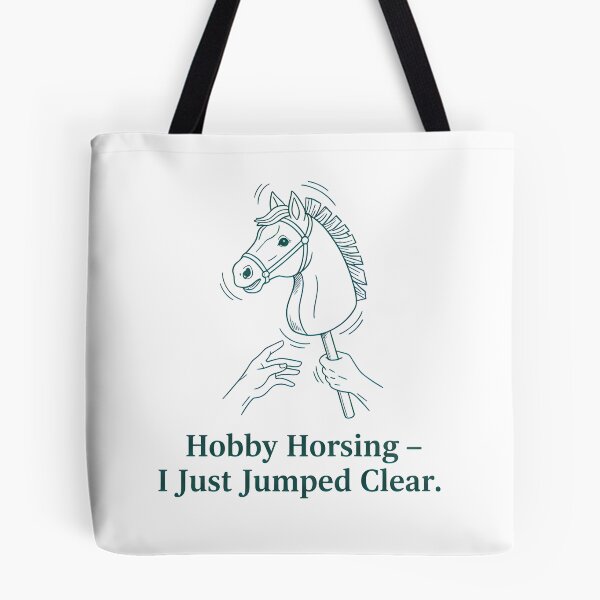 Item preview, Hobby Horsing Jump Flawless | Just Jumped Clear Design designed and sold by Fuechse.