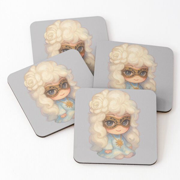 Item preview, white rose-haired chibi designed and sold by Ecosetereos.