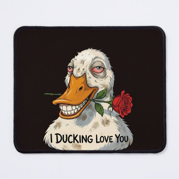 Item preview, I Ducking Love You – Funny Valentine Duck designed and sold by X4af Official.