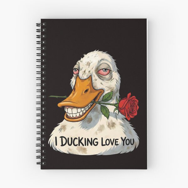 Item preview, I Ducking Love You – Funny Valentine Duck designed and sold by X4af  Official.
