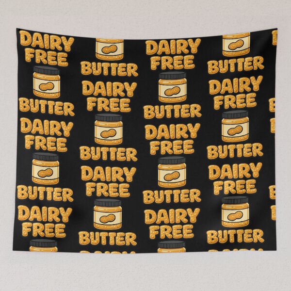 Item preview, Dairy Free Peanut Butter Pun Design designed and sold by TeeTimeTreasure.