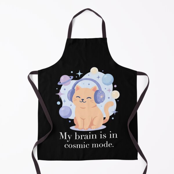 Item preview, My Brain Is In Cosmic Mode designed and sold by FreshVibe Prints.