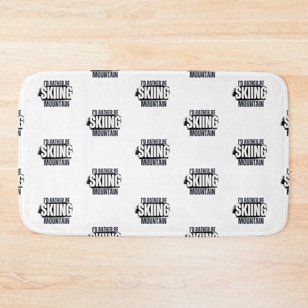 Item preview, Id rather be Skiing Mountain,Snowboard,Snowboarding  designed and sold by belladesign7.