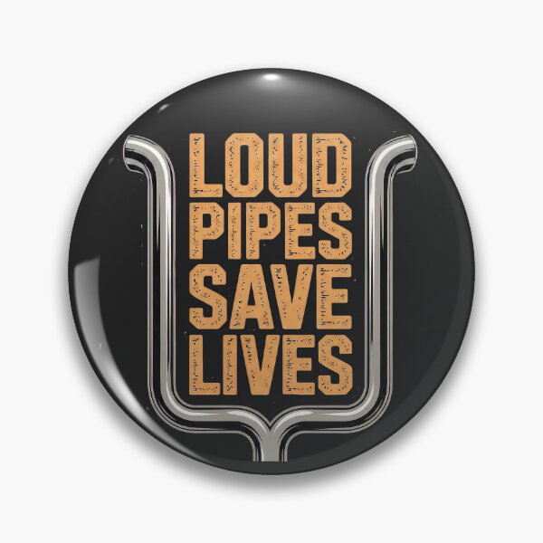 Item preview, Loud Trucks Pipes Save Lives designed and sold by ReganDesigns.