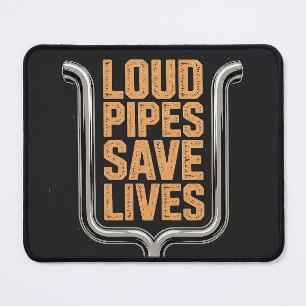 Item preview, Loud Trucks Pipes Save Lives designed and sold by ReganDesigns.