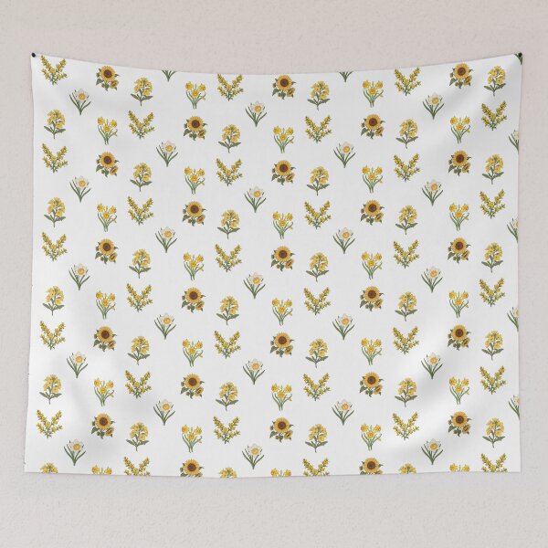 Item preview, Yellow Flowers | Pretty flowers designed and sold by FloriahStudio.