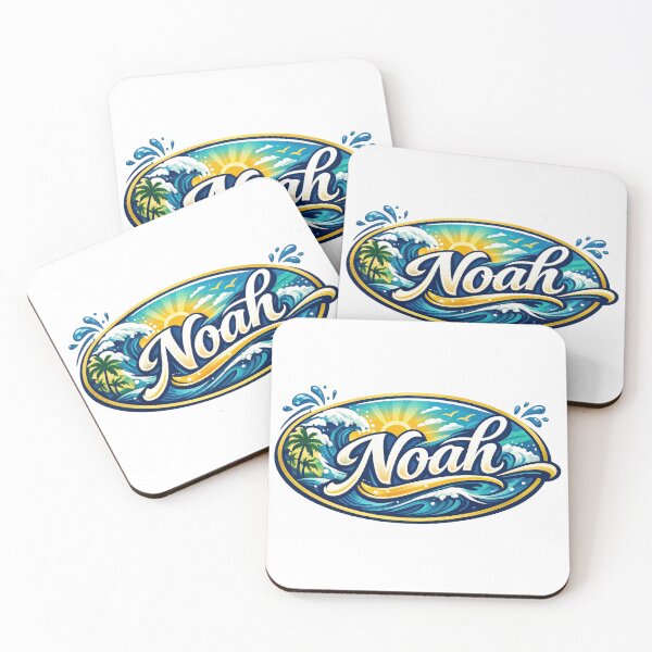 Item preview, Noah – Tropical Waves Adventure Art designed and sold by ForeverPrintsOK.