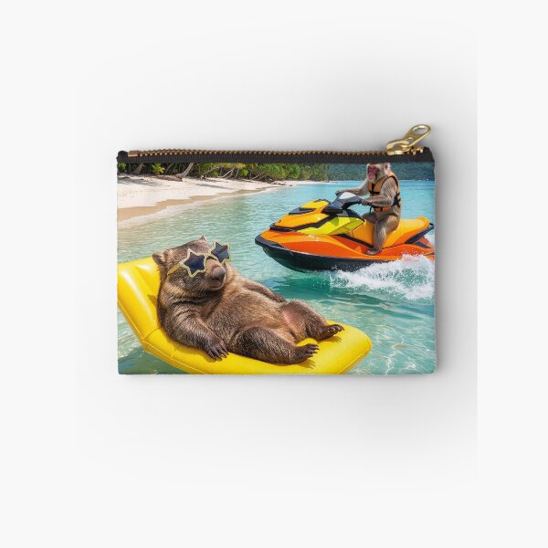 Item preview, Wombat Pestered in Paradise designed and sold by Tridentulus.