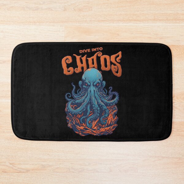 Item preview, Dive Into Chaos - Fierce Kraken Design designed and sold by SidTastic .