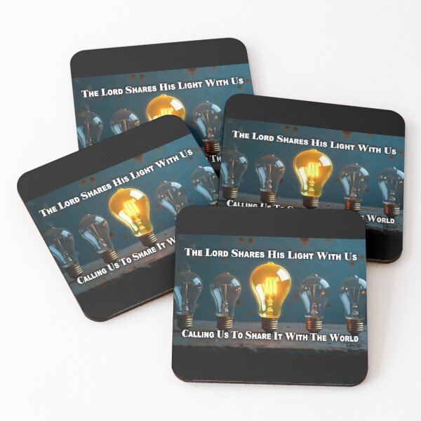 Item preview, The Lord Shares His Light With Us | Scripture Inspired Art designed and sold by Pastor Reeves Studio.