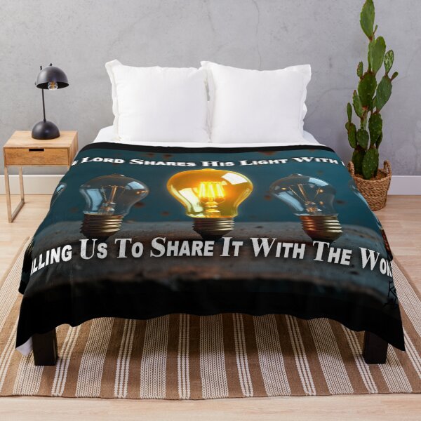 Item preview, The Lord Shares His Light With Us | Scripture Inspired Art designed and sold by Pastor Reeves Studio.
