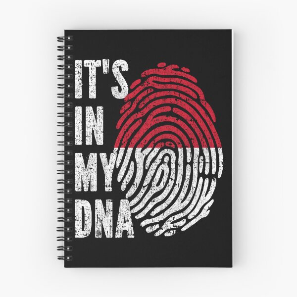 Item preview, IT'S IN MY DNA Monaco Flag Roots designed and sold by CosmoKitsch.
