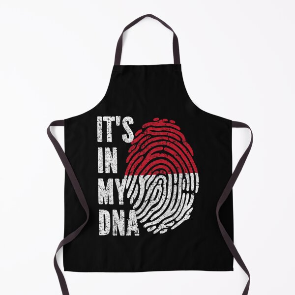 Item preview, IT'S IN MY DNA Monaco Flag Roots designed and sold by CosmoKitsch.