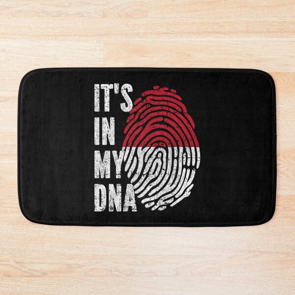 Item preview, IT'S IN MY DNA Monaco Flag Roots designed and sold by CosmoKitsch.