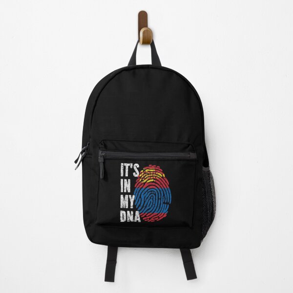 Item preview, IT'S IN MY DNA Mongolia Flag Roots designed and sold by CosmoKitsch.