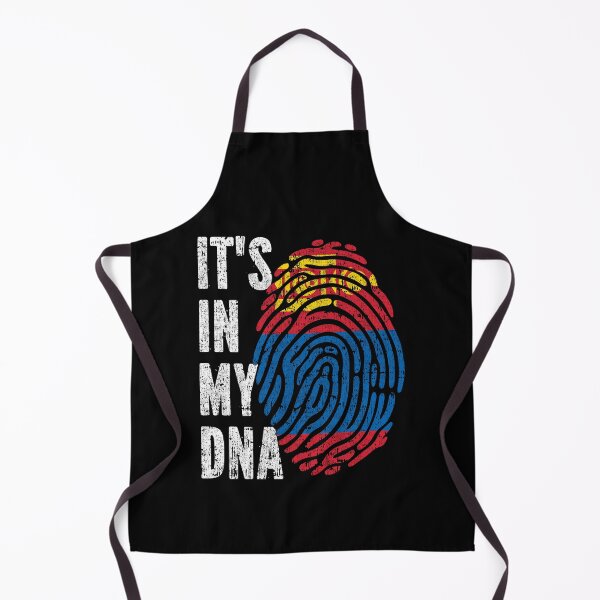 Item preview, IT'S IN MY DNA Mongolia Flag Roots designed and sold by CosmoKitsch.
