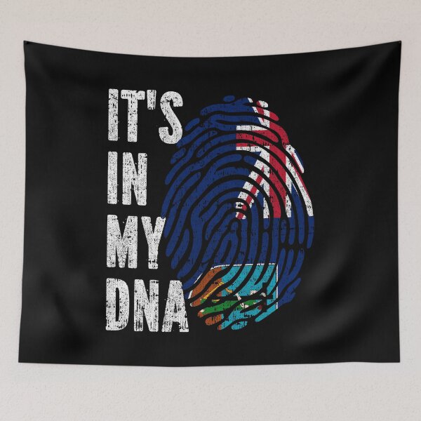 Item preview, IT'S IN MY DNA Montserrat Flag Roots designed and sold by CosmoKitsch.