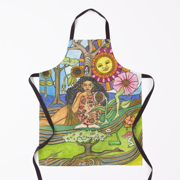 Artikelvorschau, Oshun und die Blumenfeen entworfen und verkauft von Emily Alice Twigg Thewlis.