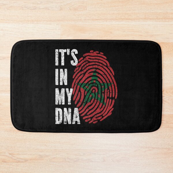 Item preview, IT'S IN MY DNA Morocco Flag Roots designed and sold by CosmoKitsch.