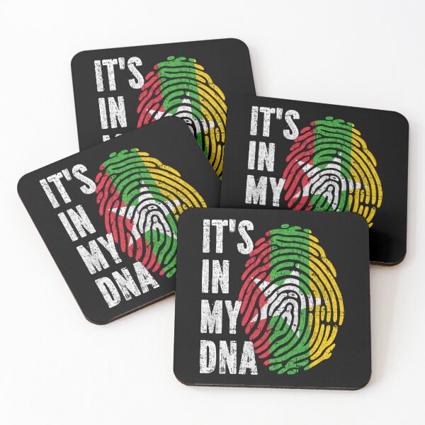 Item preview, IT'S IN MY DNA Myanmar, Burma Flag Roots designed and sold by CosmoKitsch.