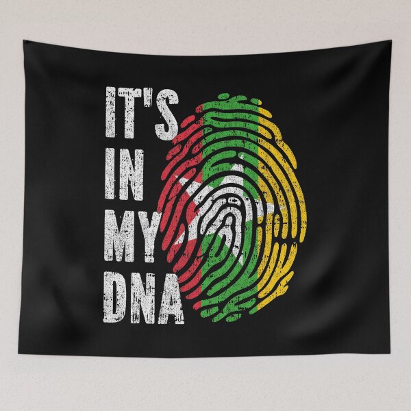 Item preview, IT'S IN MY DNA Myanmar, Burma Flag Roots designed and sold by CosmoKitsch.