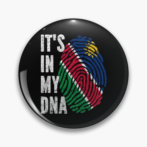 Item preview, IT'S IN MY DNA Namibia Flag Roots designed and sold by CosmoKitsch.