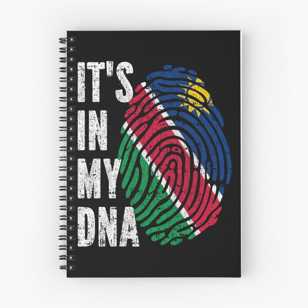 Item preview, IT'S IN MY DNA Namibia Flag Roots designed and sold by CosmoKitsch.