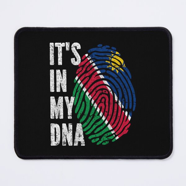 Item preview, IT'S IN MY DNA Namibia Flag Roots designed and sold by CosmoKitsch.