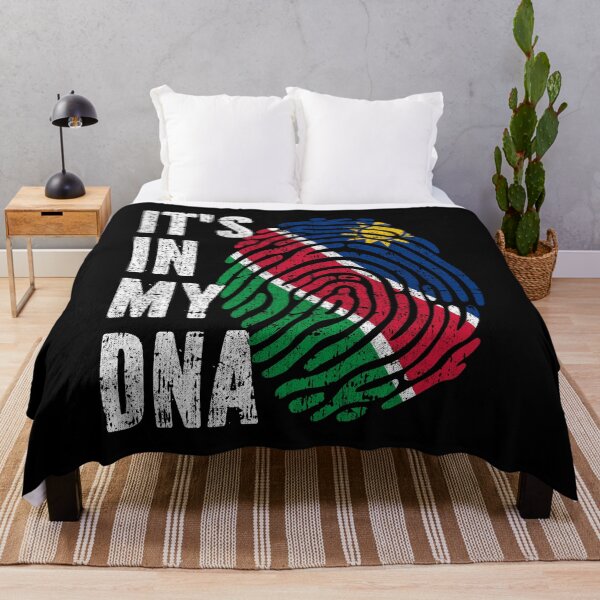 Item preview, IT'S IN MY DNA Namibia Flag Roots designed and sold by CosmoKitsch.