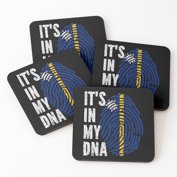 Item preview, IT'S IN MY DNA Nauru Flag Roots designed and sold by CosmoKitsch.