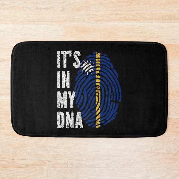 Item preview, IT'S IN MY DNA Nauru Flag Roots designed and sold by CosmoKitsch.