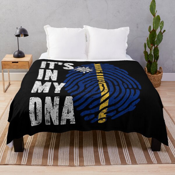 Item preview, IT'S IN MY DNA Nauru Flag Roots designed and sold by CosmoKitsch.