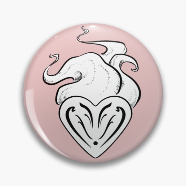 Item preview, Ornamental sacred heart, plumes of smoke designed and sold by CleyVonSlay.