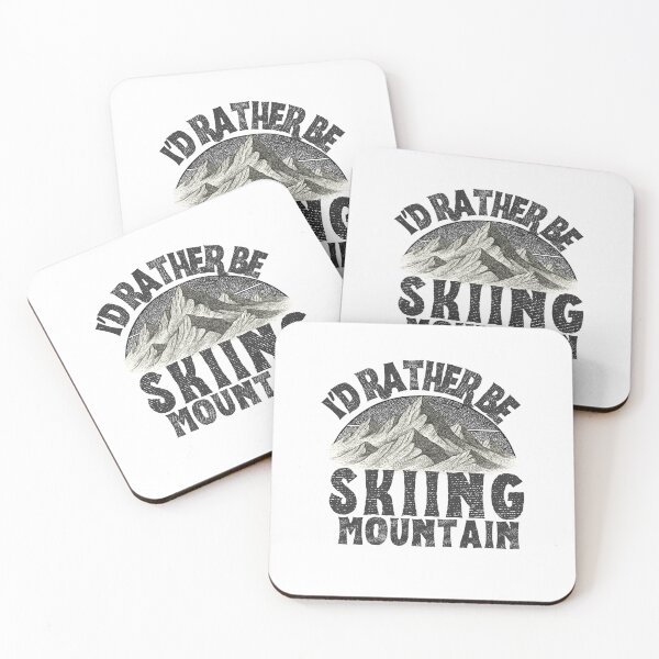 Item preview, id rather be Skiing Mountain,Snowboard,Snowboarding  designed and sold by belladesign7.