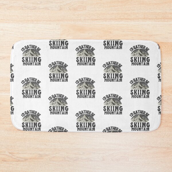 Item preview, id rather be Skiing Mountain,Snowboard,Snowboarding  designed and sold by belladesign7.