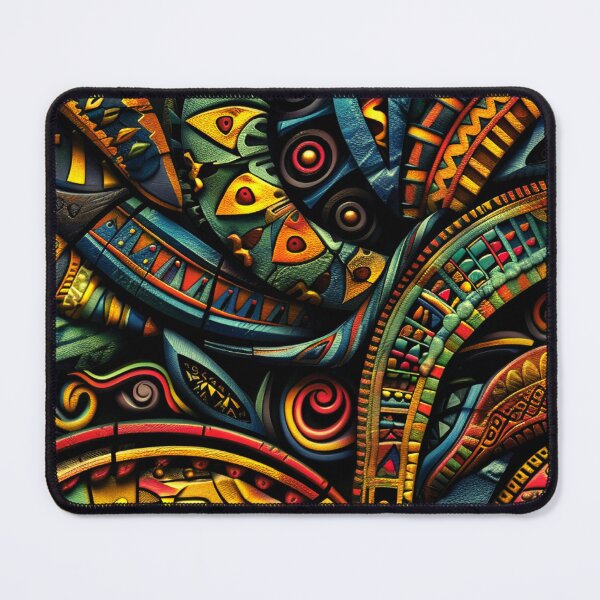 Item preview, African-Inspired Colorfully Vibrant Ornate Exotic Design Art designed and sold by DEC02.