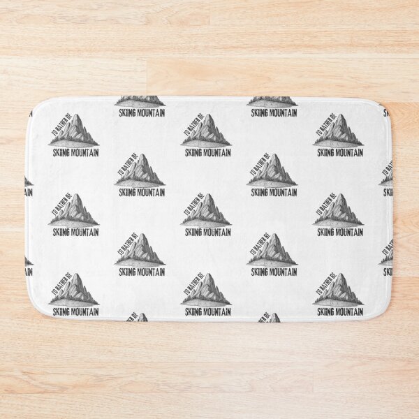 Item preview, id rather be Skiing Mountain,Snowboard,Snowboarding  designed and sold by belladesign7.
