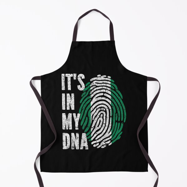 Item preview, IT'S IN MY DNA Nigeria Flag Roots designed and sold by CosmoKitsch.