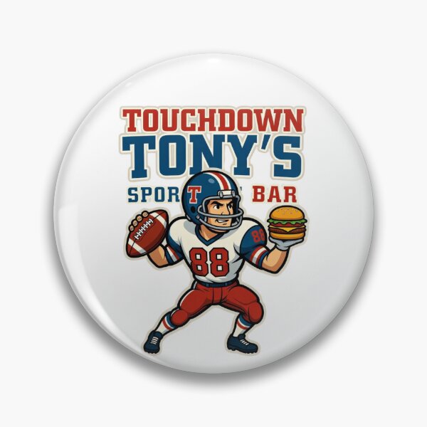 Item preview, Touchdown Tony's Sport Bar designed and sold by RisingWolfStudio.